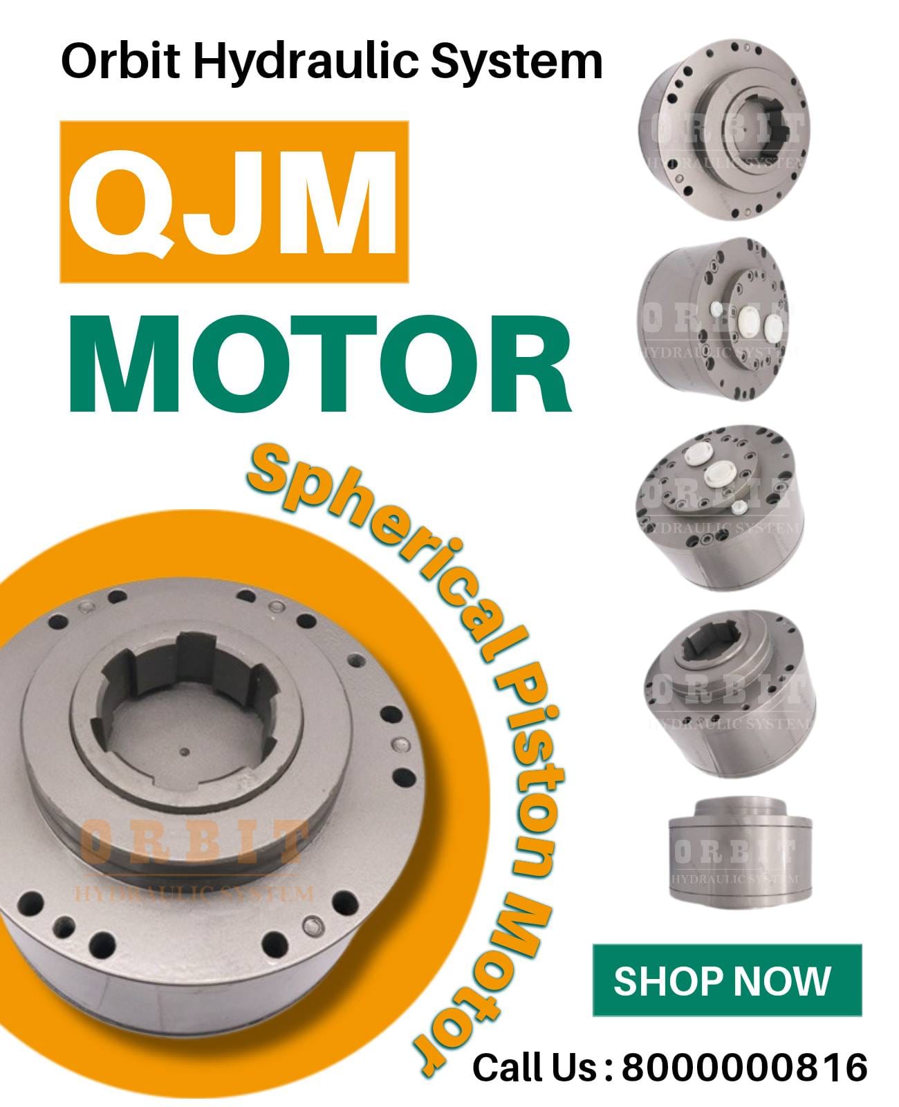 1QJM01 Hydraulic Motor in India
